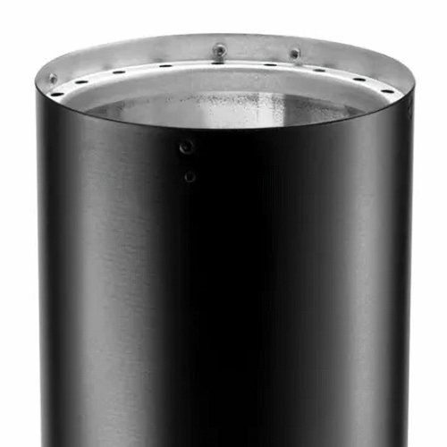 DuraVentDVL Galvanized Steel Double Wall Stove Pipe, 8 x 48 Inch, Black